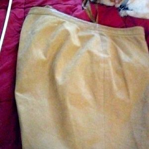 Camel Suede pants